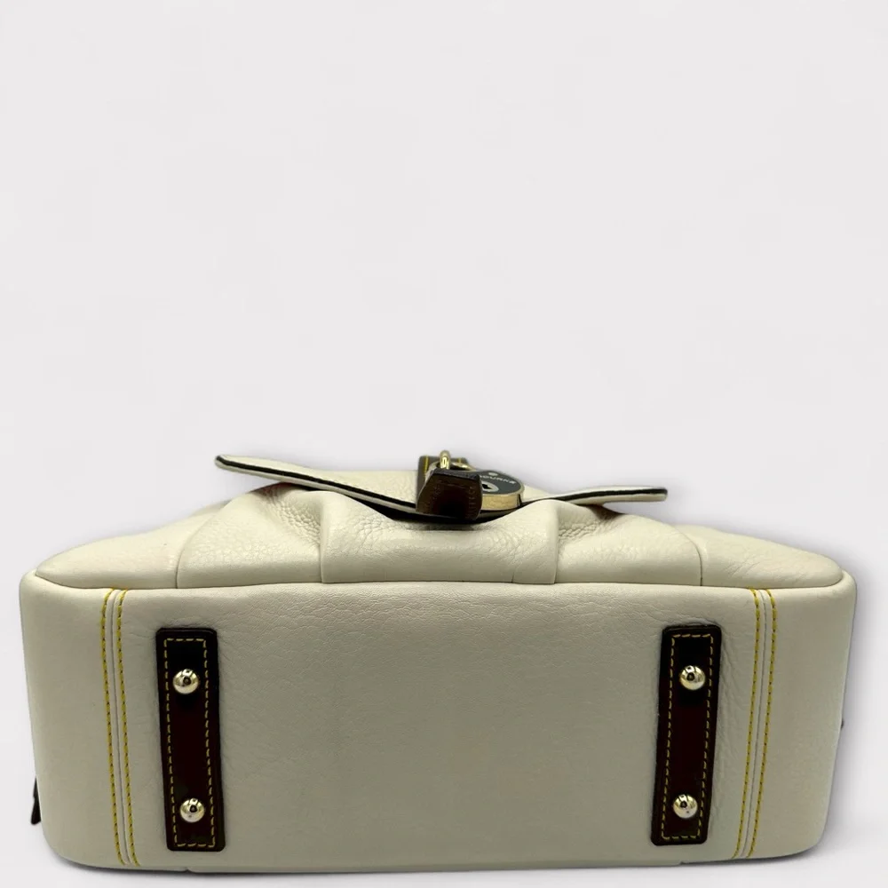 ⭐️⭐️SOLD⭐️⭐️ Dooney & Bourke Samba Leather Square Pocket Lock Satchel_7